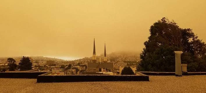 Πυρκαγιά τεραστίων διαστάσεων στη Β. Καλιφόρνια – Χάθηκε στον καπνό το Σαν Φρανσίσκο (Εικόνες-Βίντεο)